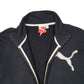 Mens Black Puma  Full Zip Jumper