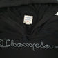 Womens Black Champion Lightweight Hoodie Jumper