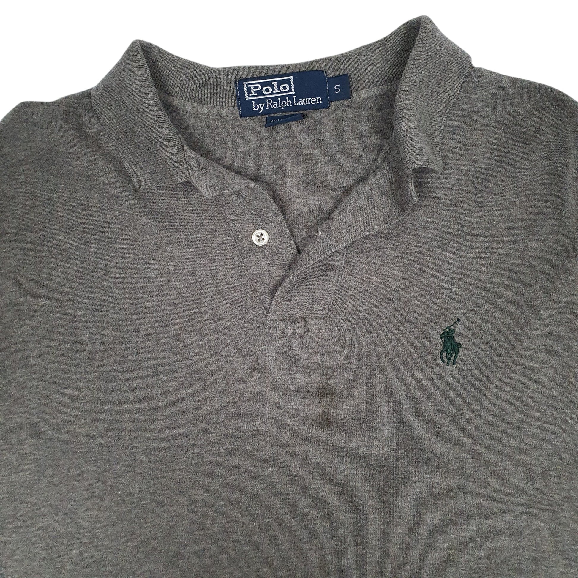Mens Grey Polo Ralph Lauren   Polo Shirt