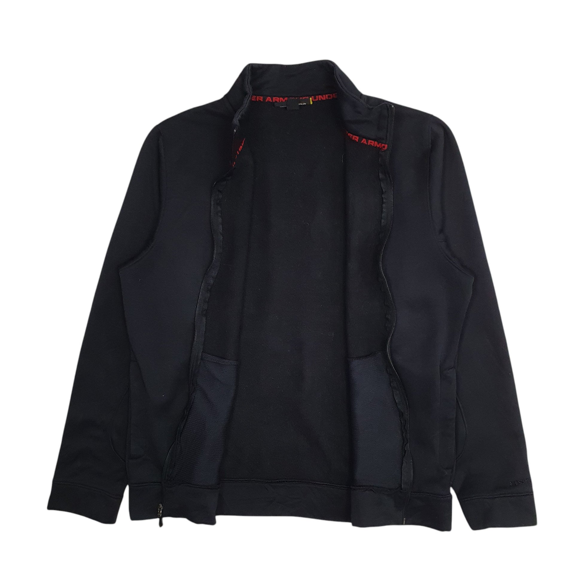 Mens Black Under Armour   Coat