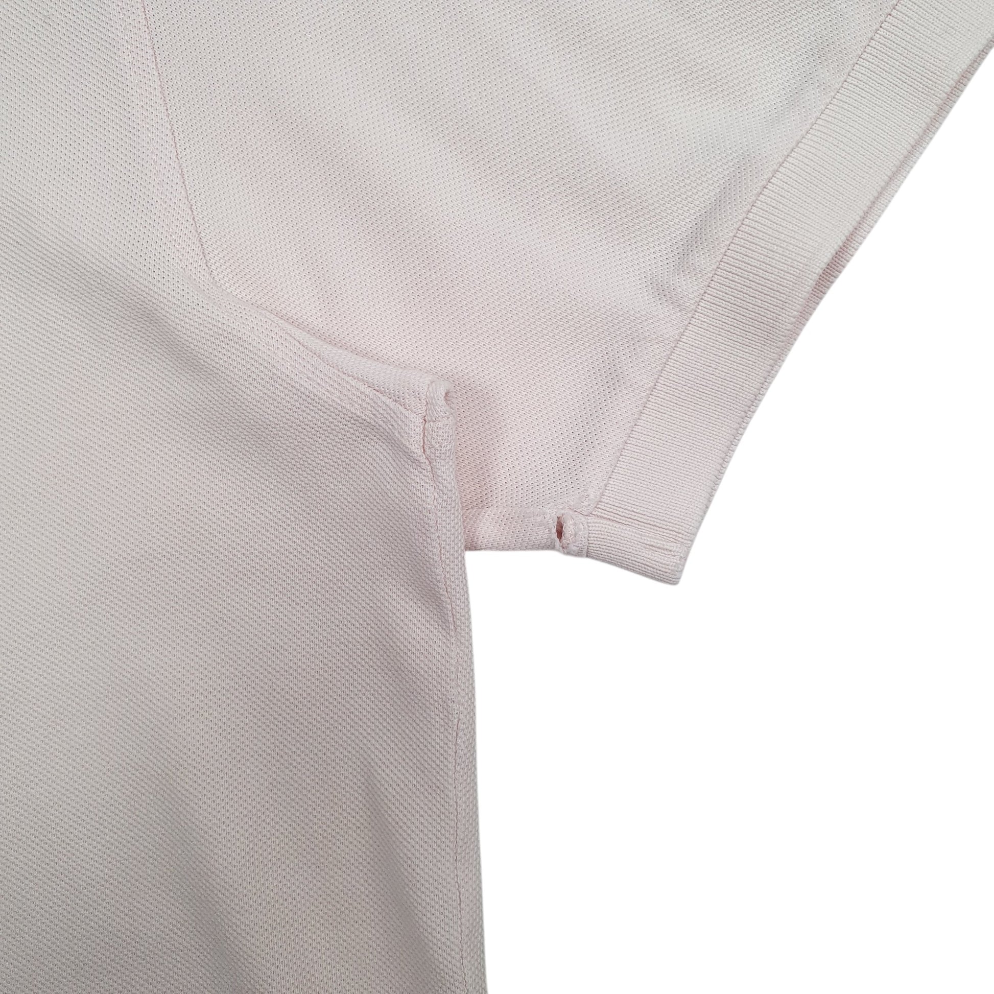 Mens Pink Burberry   Polo Shirt