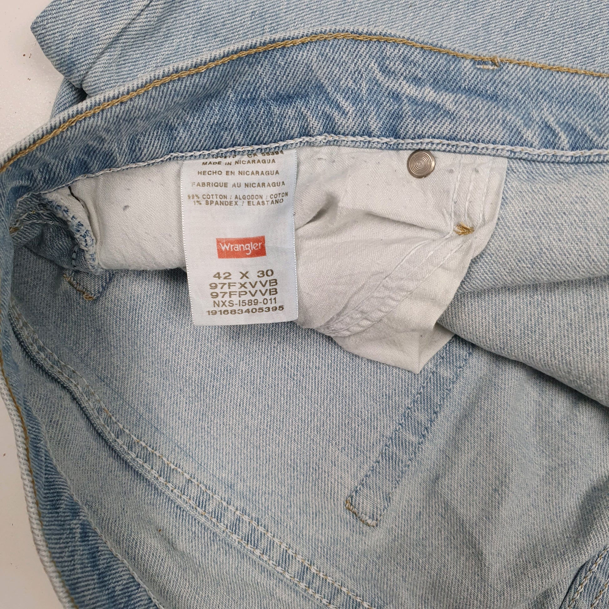 Mens Blue Wrangler   Jeans