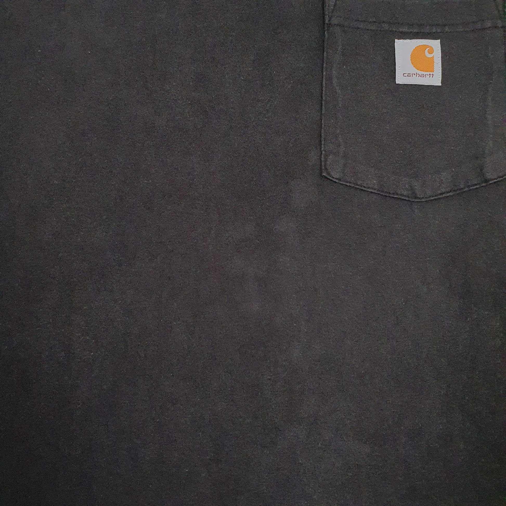 Mens Black Carhartt  Hoodie T Shirt