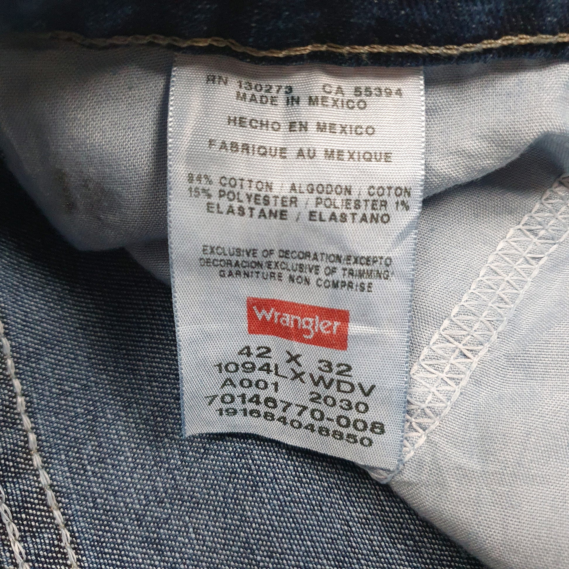 Mens Blue Wrangler   Jeans