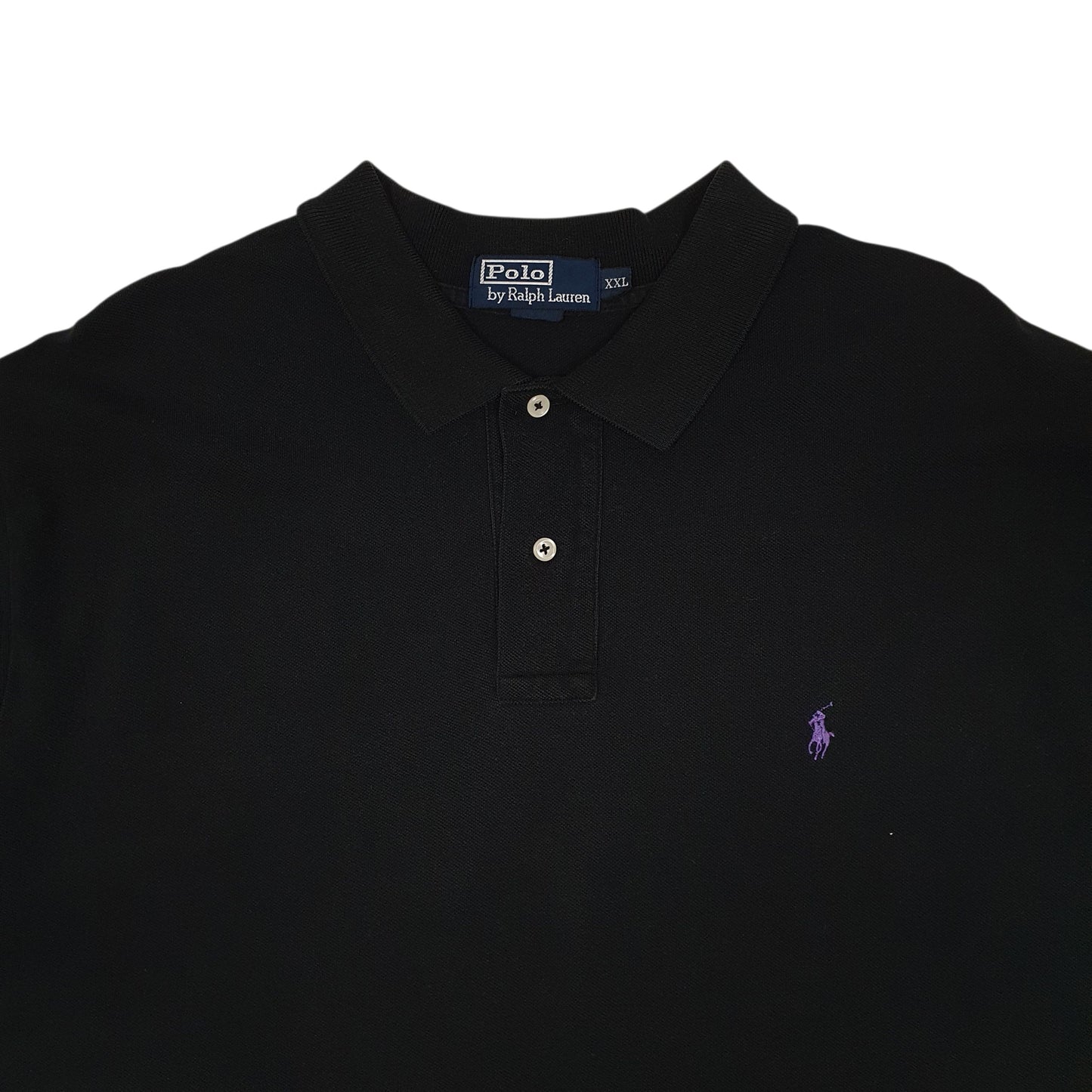 Mens Black Polo Ralph Lauren   Polo Shirt