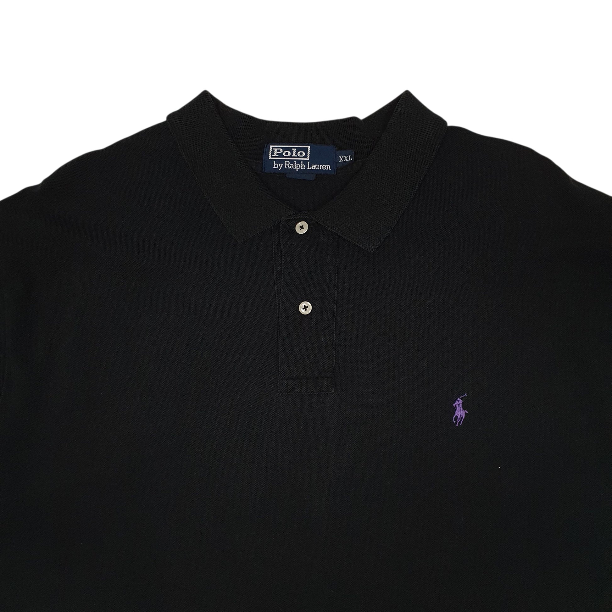 Mens Black Polo Ralph Lauren   Polo Shirt