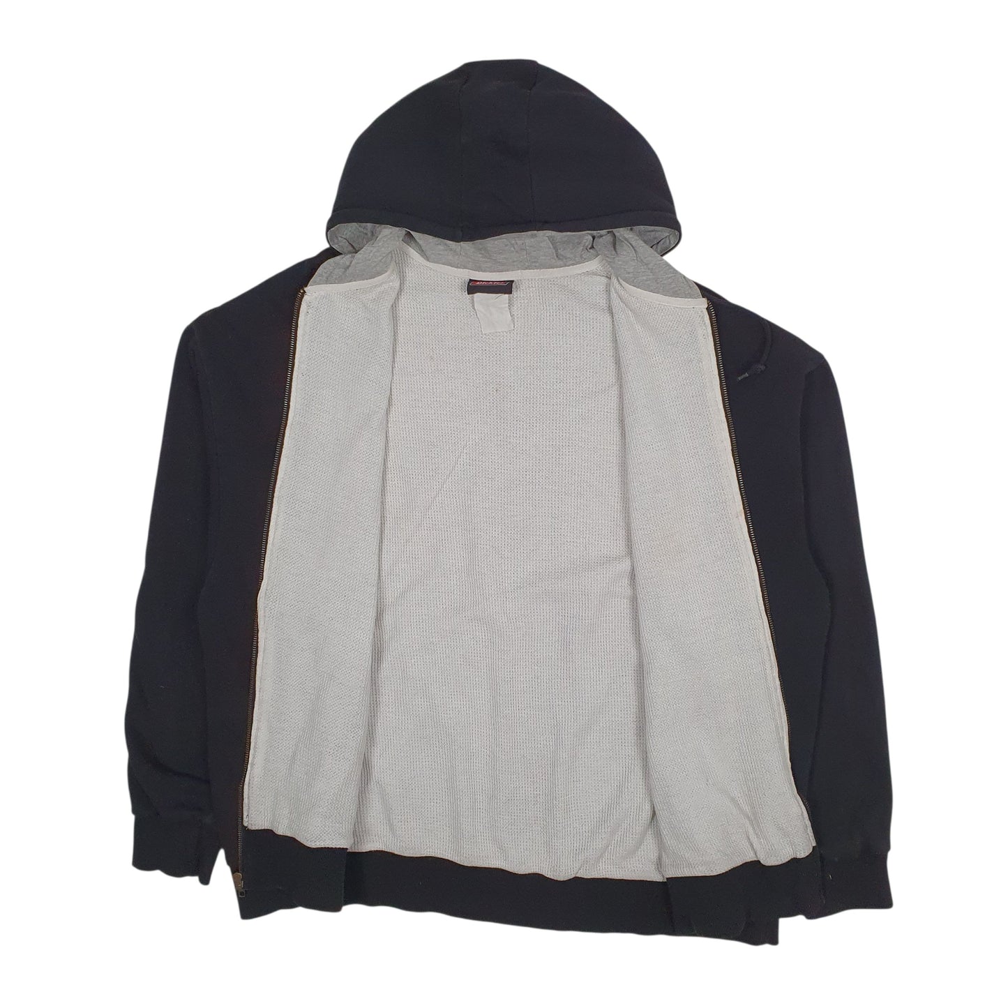 Mens Black Dickies Hoodie Full Zip Jumper