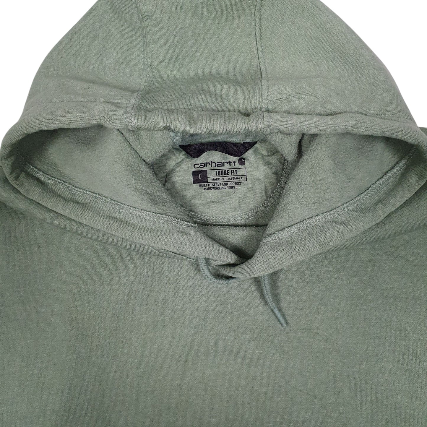 Mens Green Carhartt  Hoodie Jumper