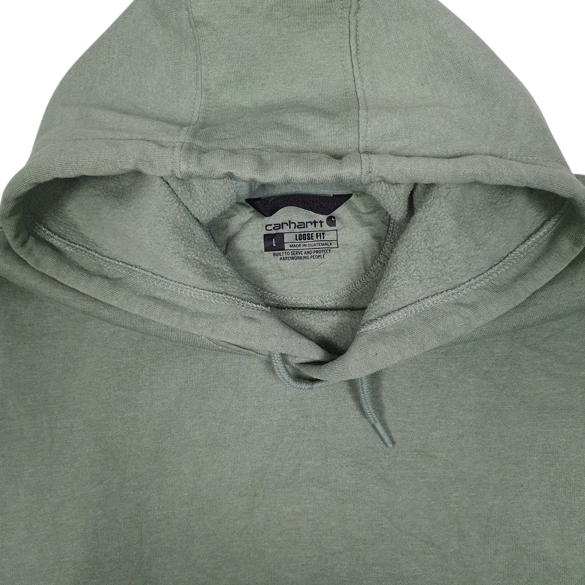 Mens Green Carhartt  Hoodie Jumper