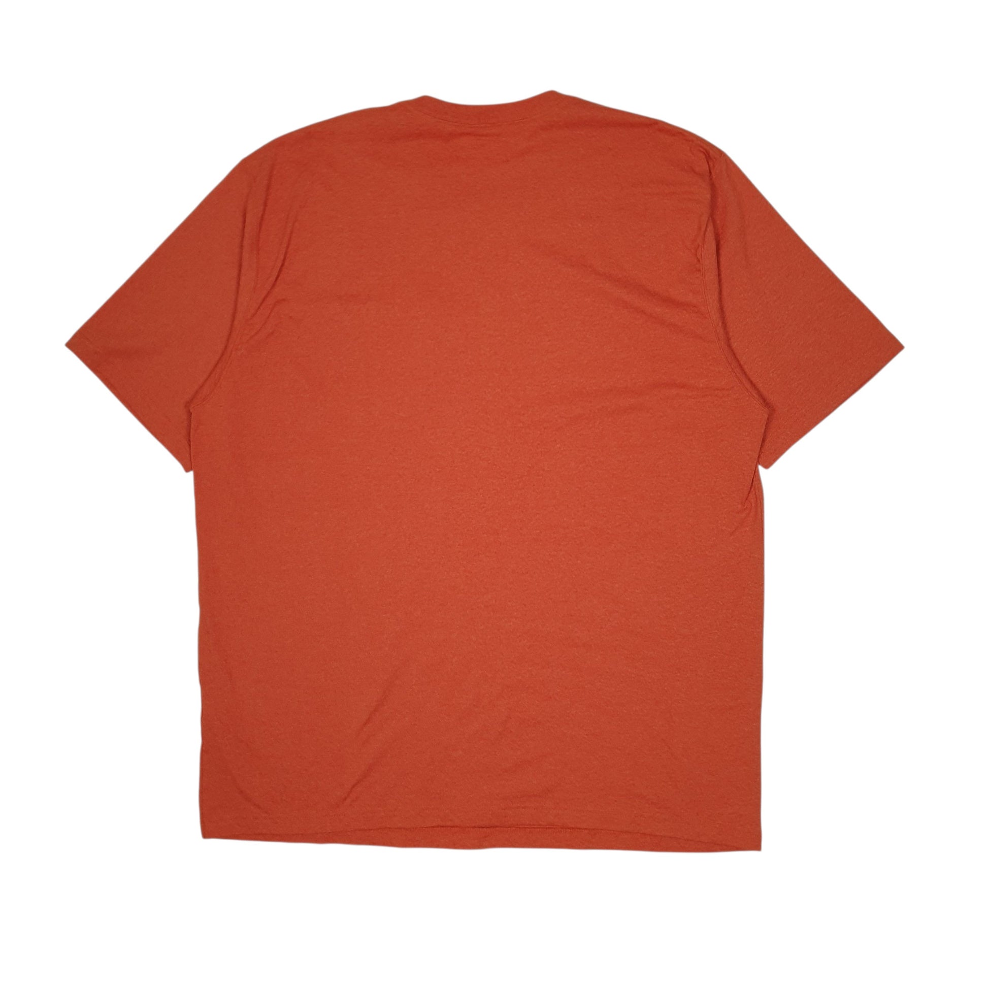 Mens Orange Carhartt  Quarter Zip T Shirt