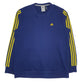 Mens Navy Adidas Climalite Crewneck Jumper