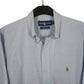 Mens Blue Ralph Lauren   Shirt