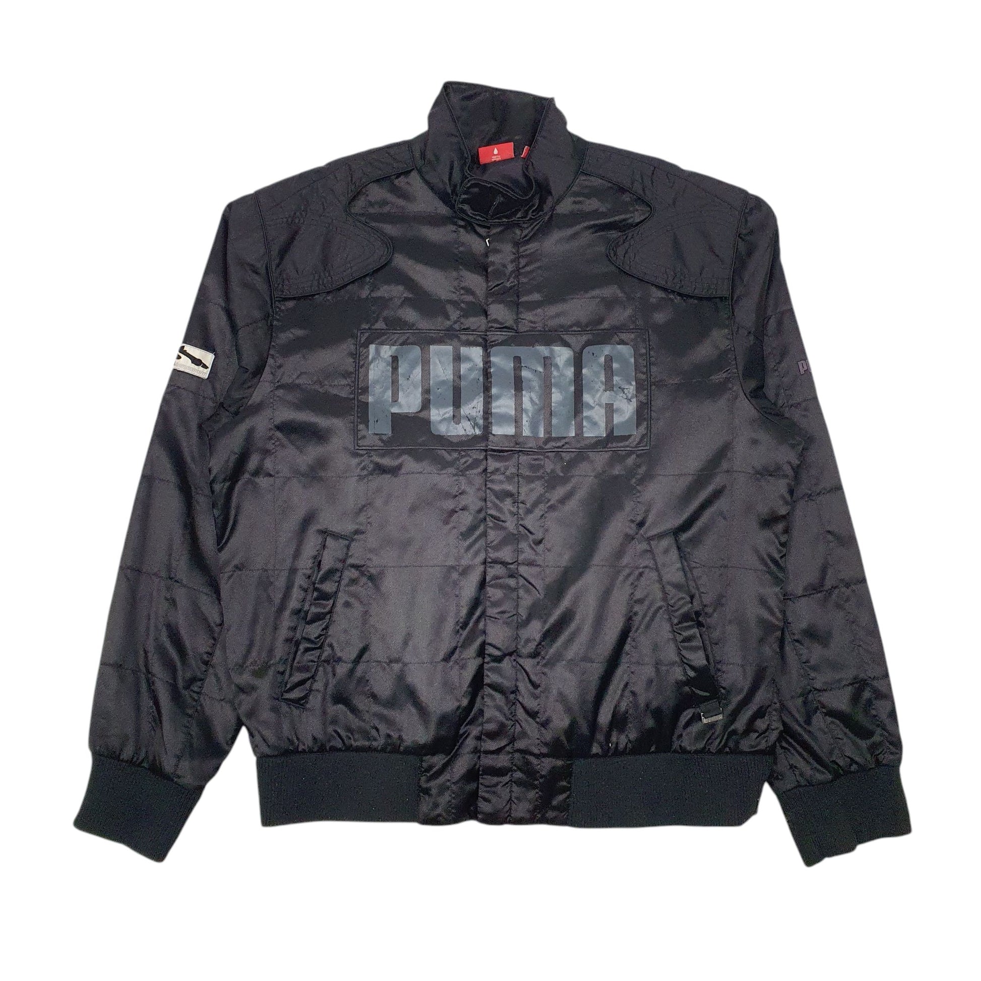 Mens Black Puma Motorsport  Coat