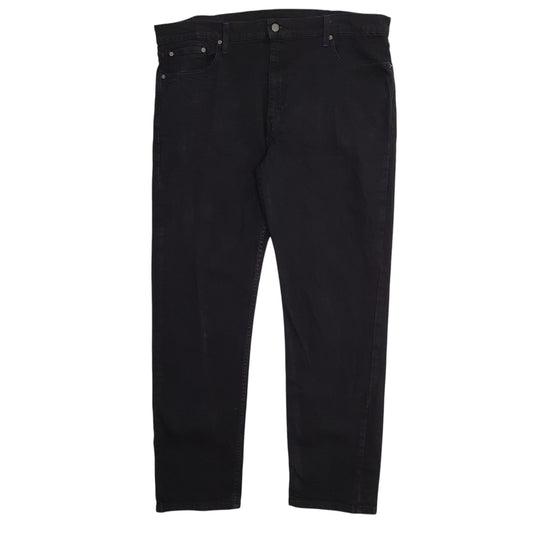 Mens Black Levis  502 JeansW42 L34