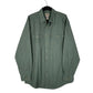 Mens Green L.L.Bean Canvas Long Sleeve Shirt