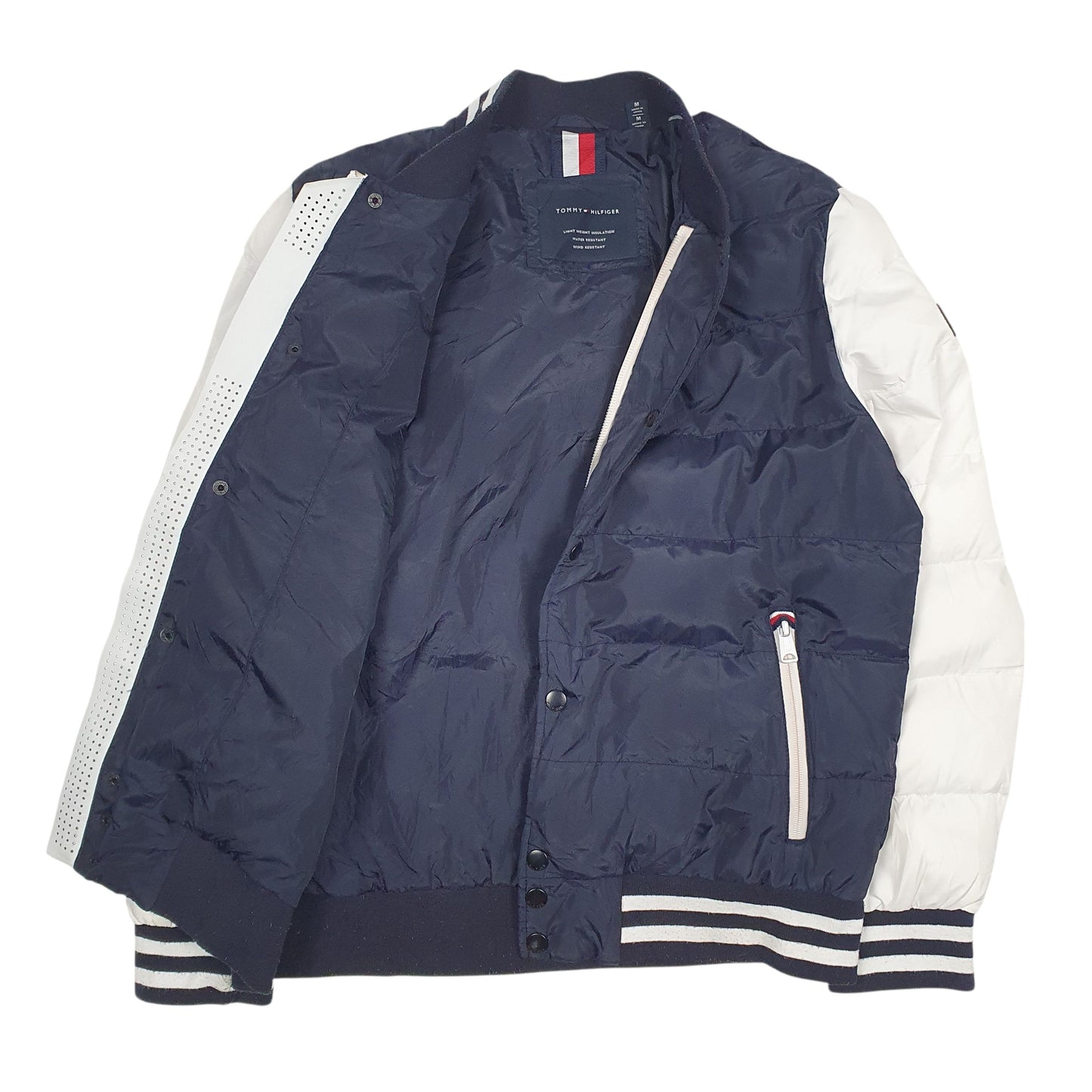 Mens Navy Tommy Hilfiger  Hoodie Coat