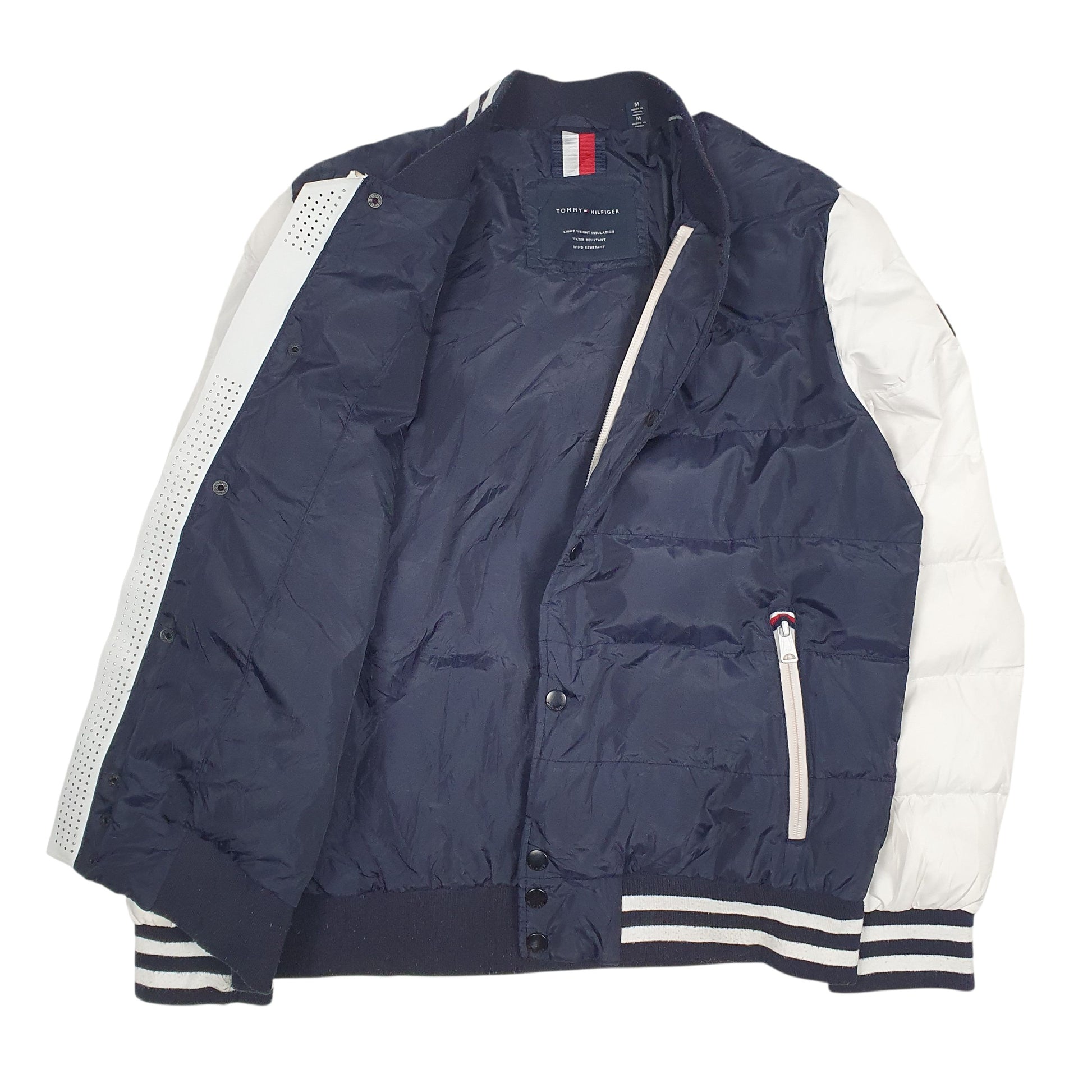Mens Navy Tommy Hilfiger  Hoodie Coat