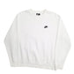 Mens White Nike  Crewneck Jumper