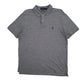 Mens Grey Polo Ralph Lauren Custom Slim Fit Short Sleeve Polo Shirt