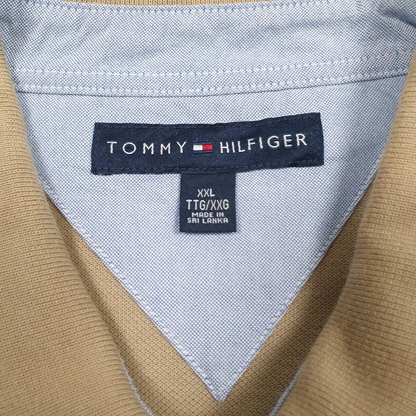 Mens Brown Tommy Hilfiger   Polo Shirt