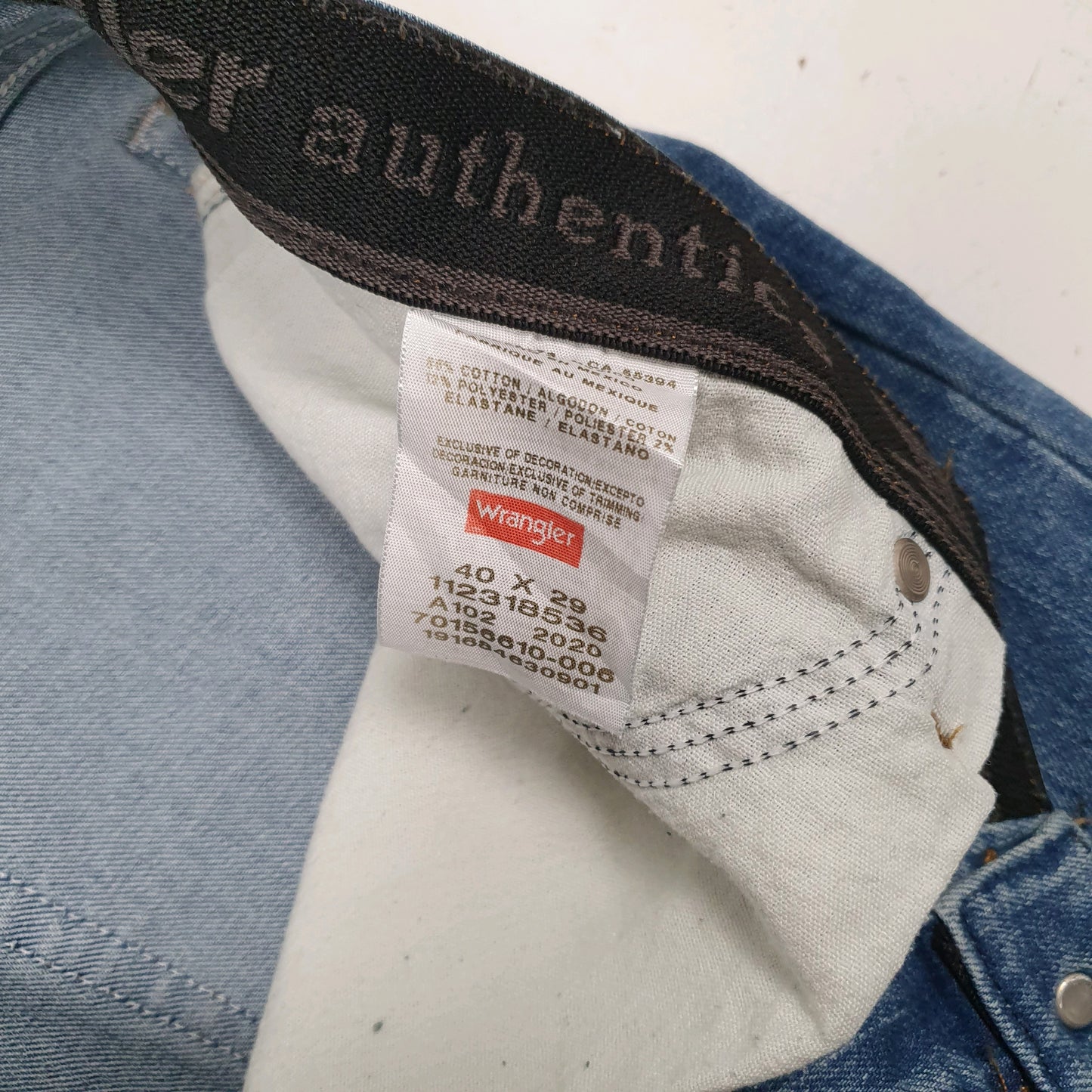 Mens Blue Wrangler   Jeans