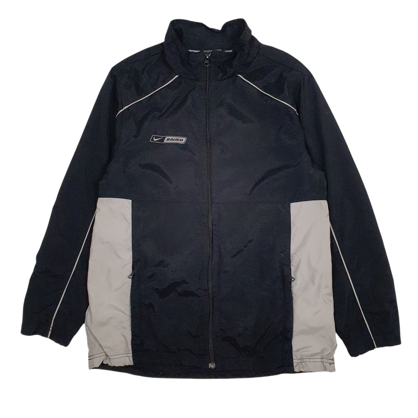 Womens Black Nike Vintage 00s Bauer  Coat