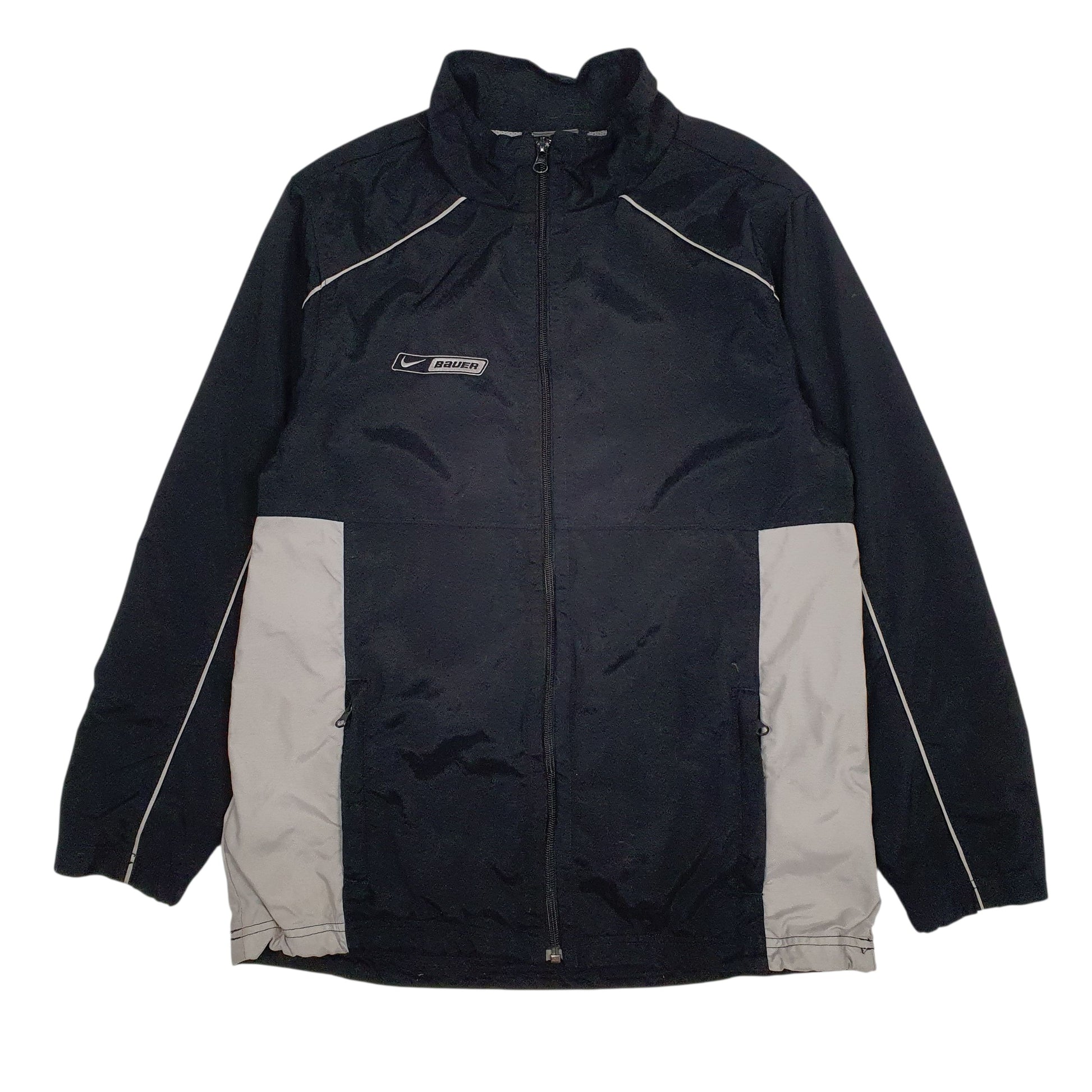 Womens Black Nike Vintage 00s Bauer  Coat