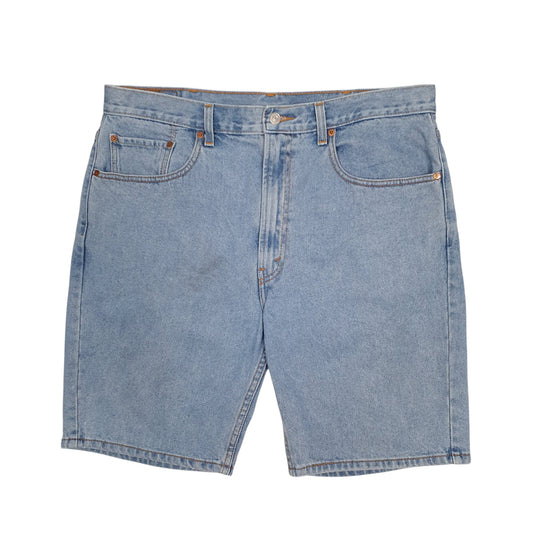 Mens Blue Levis 505 Denim Shorts