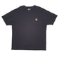 Mens Black Carhartt  Short Sleeve T Shirt