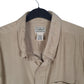 Mens Beige L.L.Bean Corduroy  Shirt