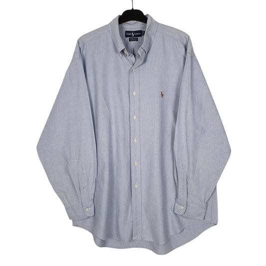 Mens Blue Ralph Lauren  Long Sleeve Shirt