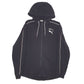 Mens Black Puma  Full Zip Jumper