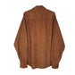 Mens Brown Levis Corduroy  Shirt