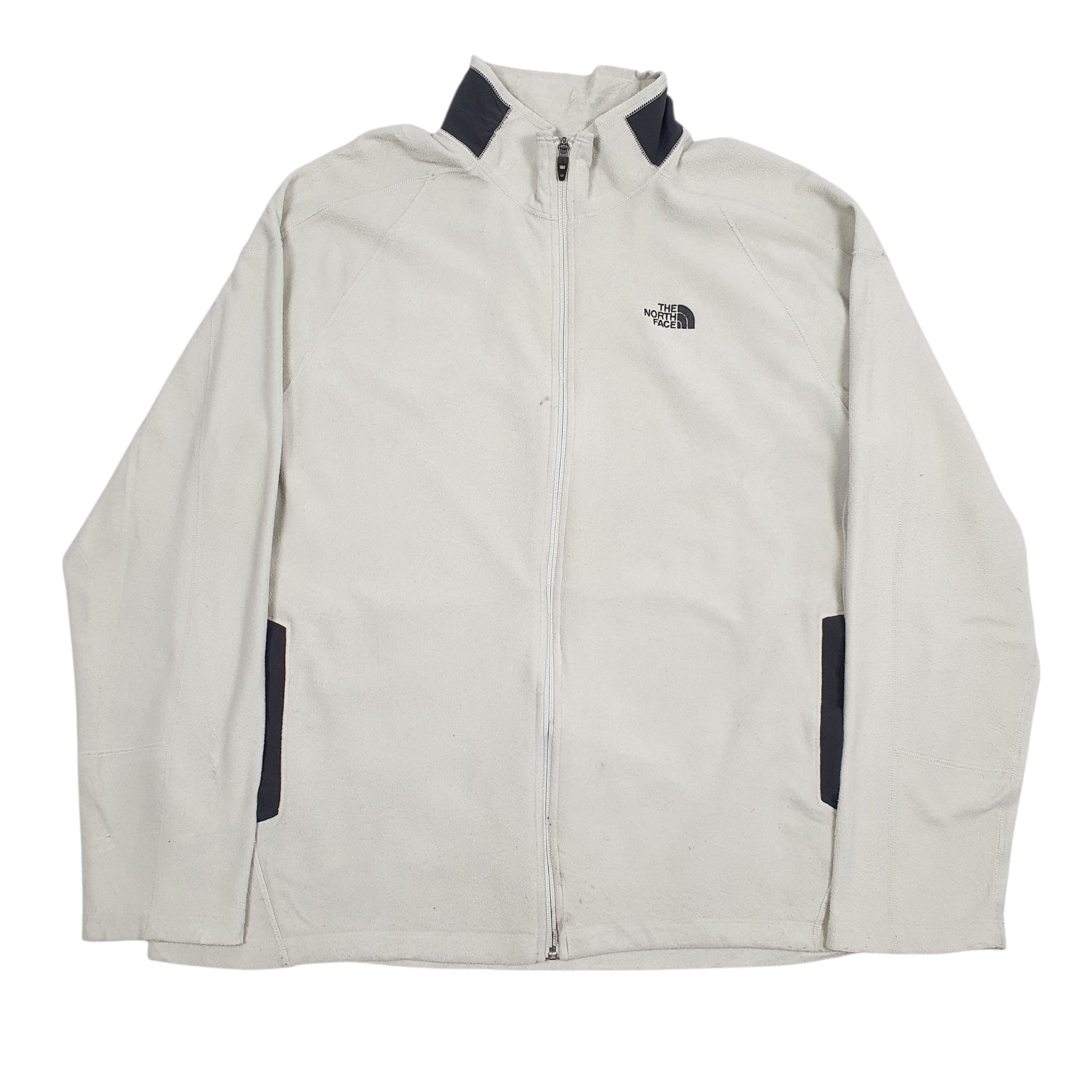 Mens Grey The North Face  Full Zip Jumper