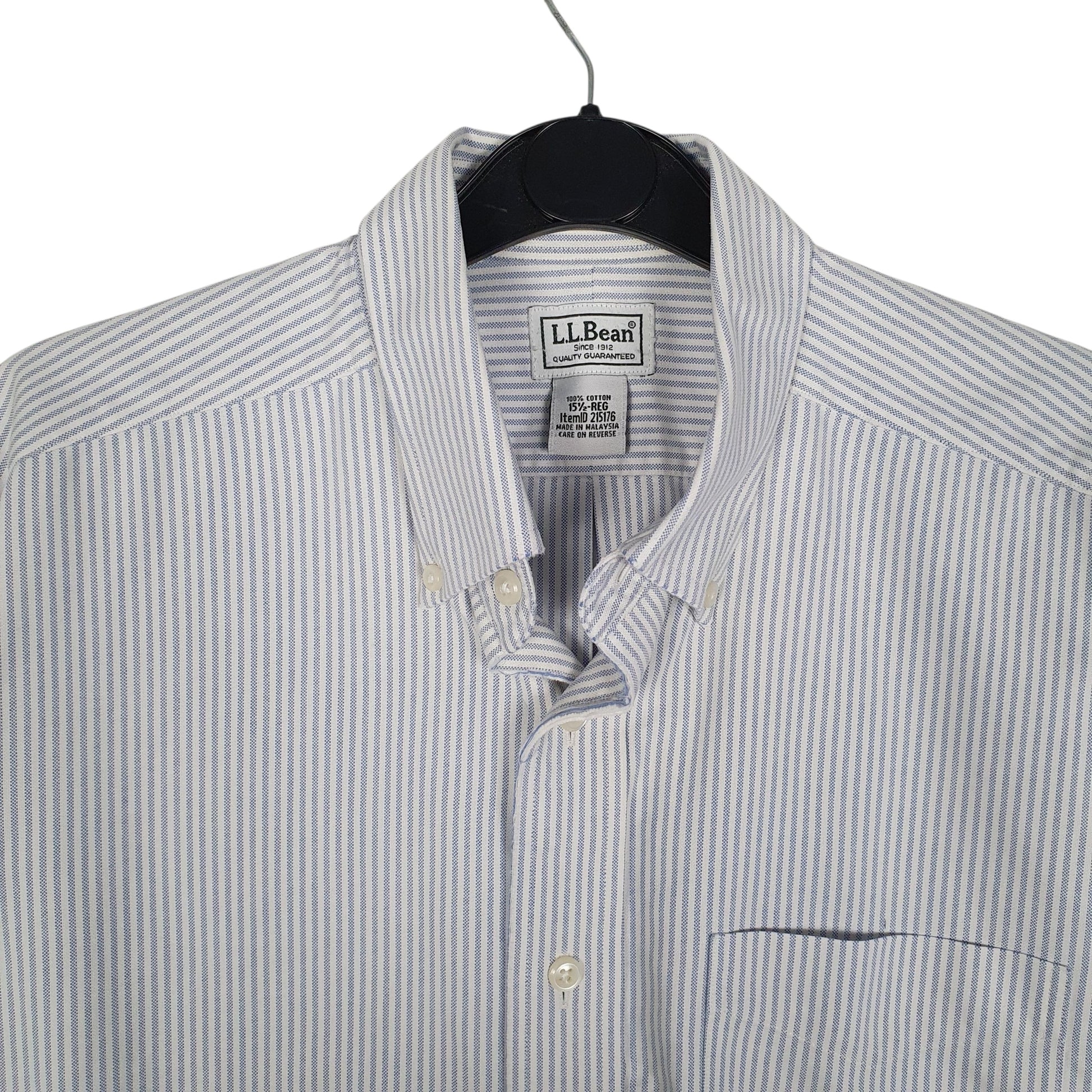 Mens Blue L.L.Bean   Shirt