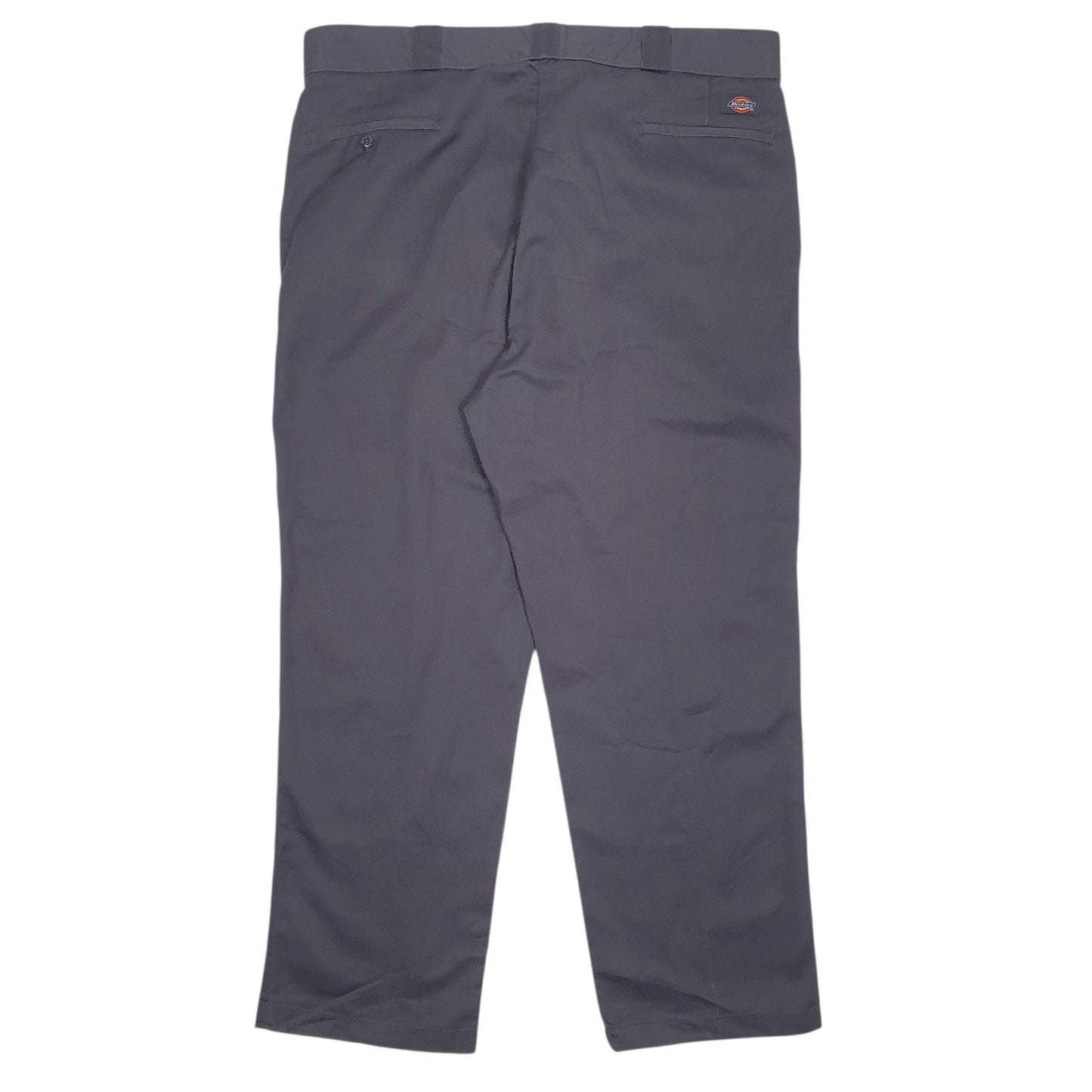 Mens Grey Dickies Workwear Chino Trousers