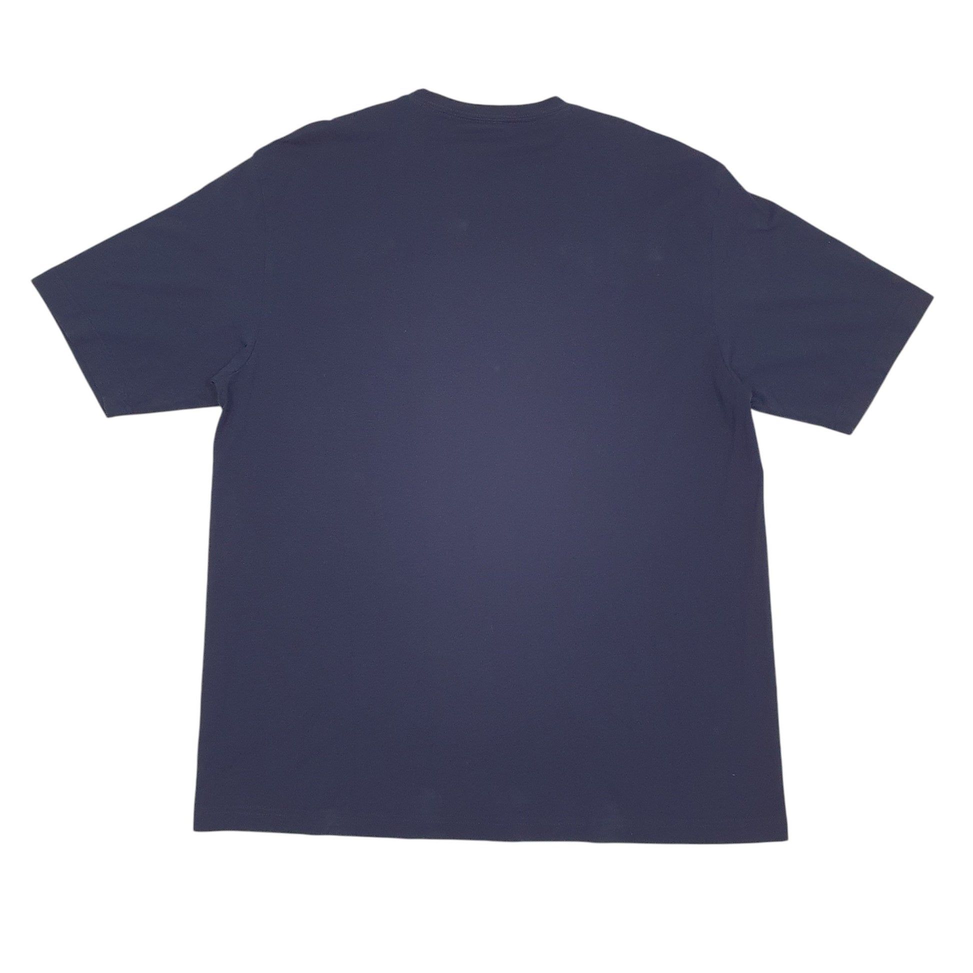 Mens Navy Nautica Pima  T Shirt