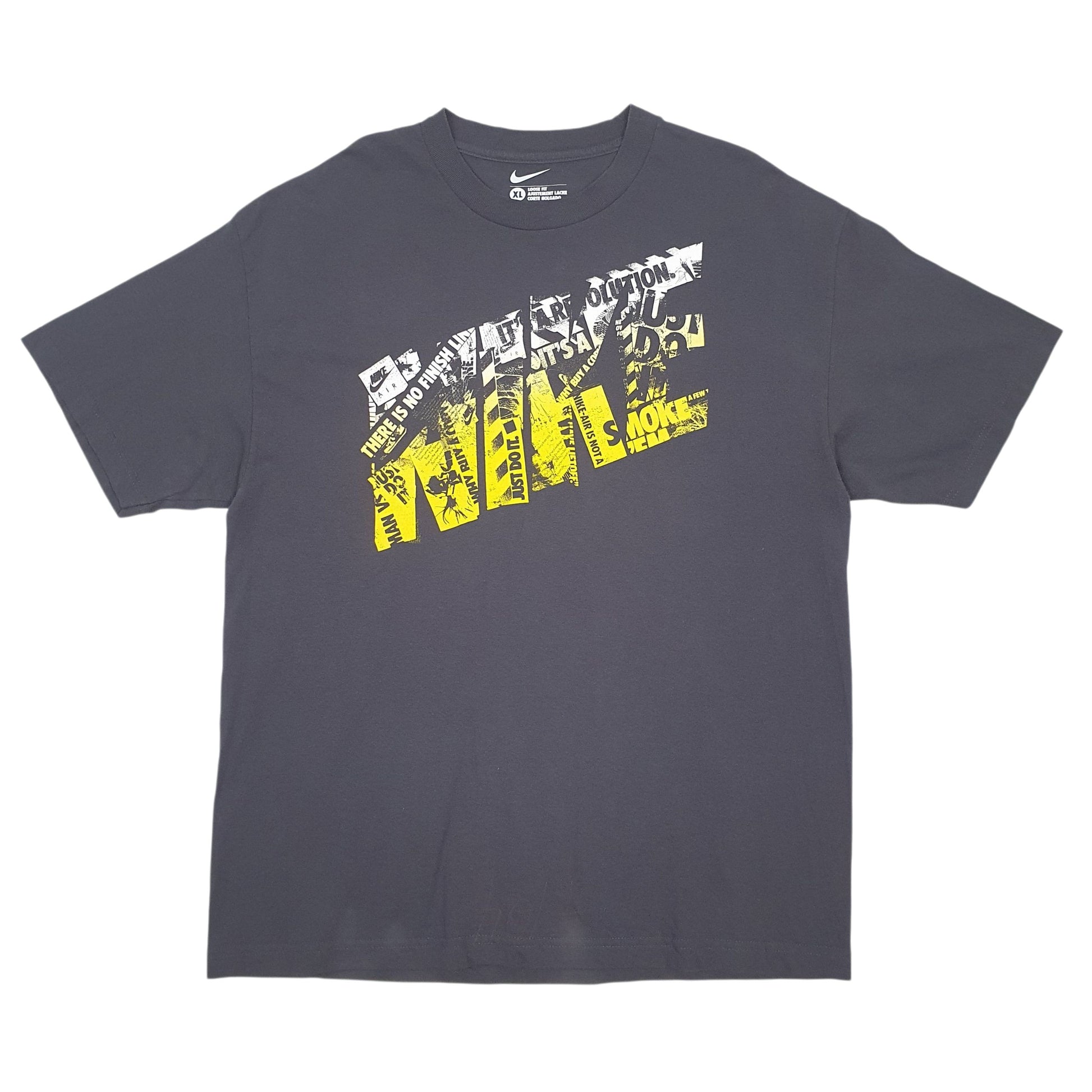 Mens Grey Nike  Short Sleeve T Shirt