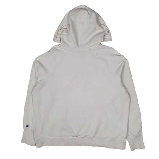 Womens White Champion  Hoodie Jumper