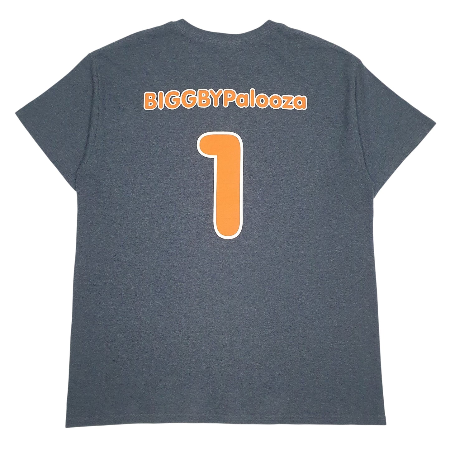 Mens Grey Gildan   T Shirt