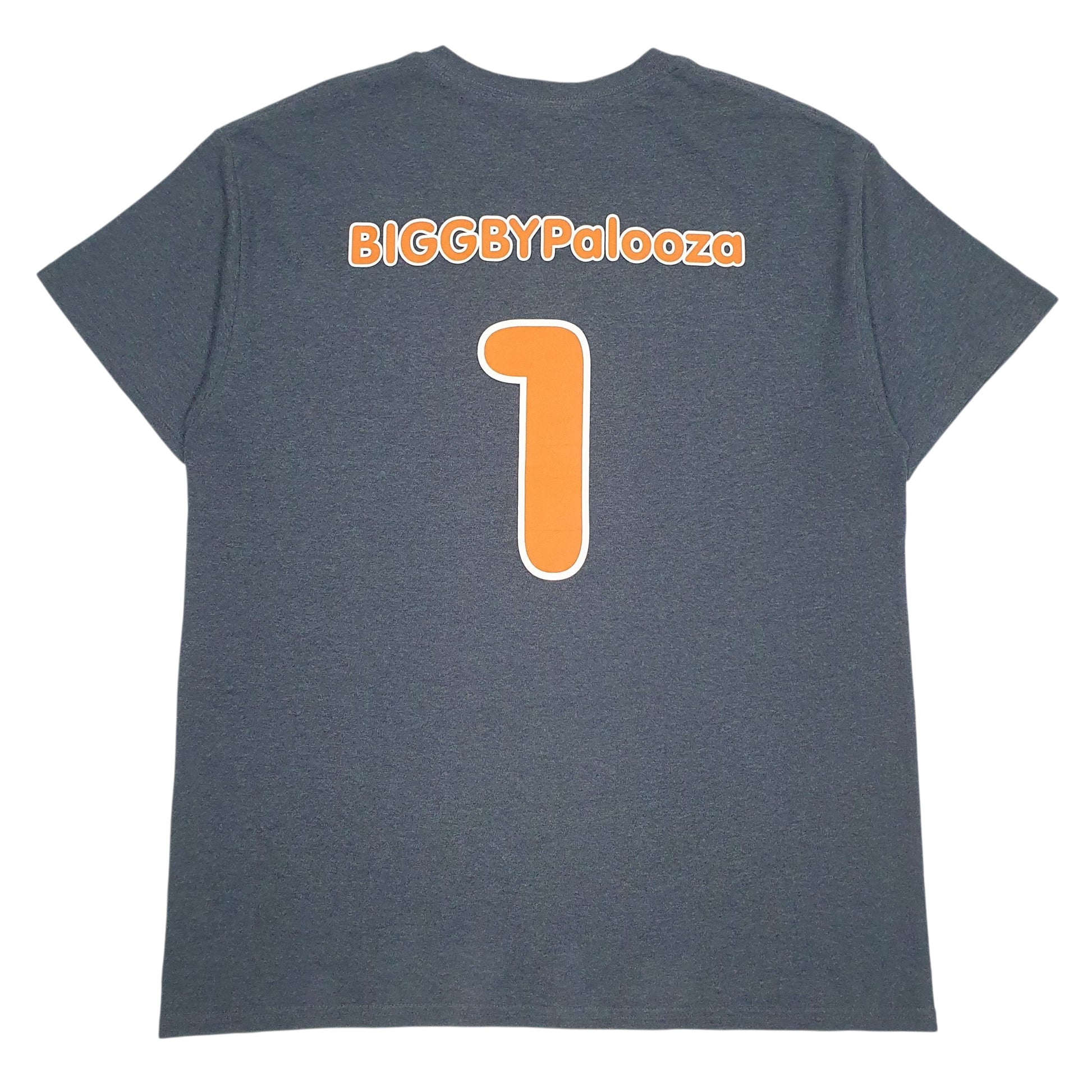 Mens Grey Gildan   T Shirt