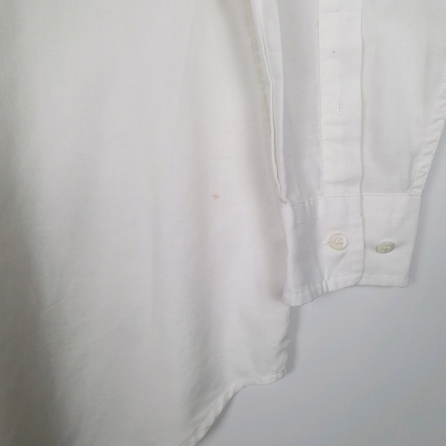 Mens White Woolrich   Shirt