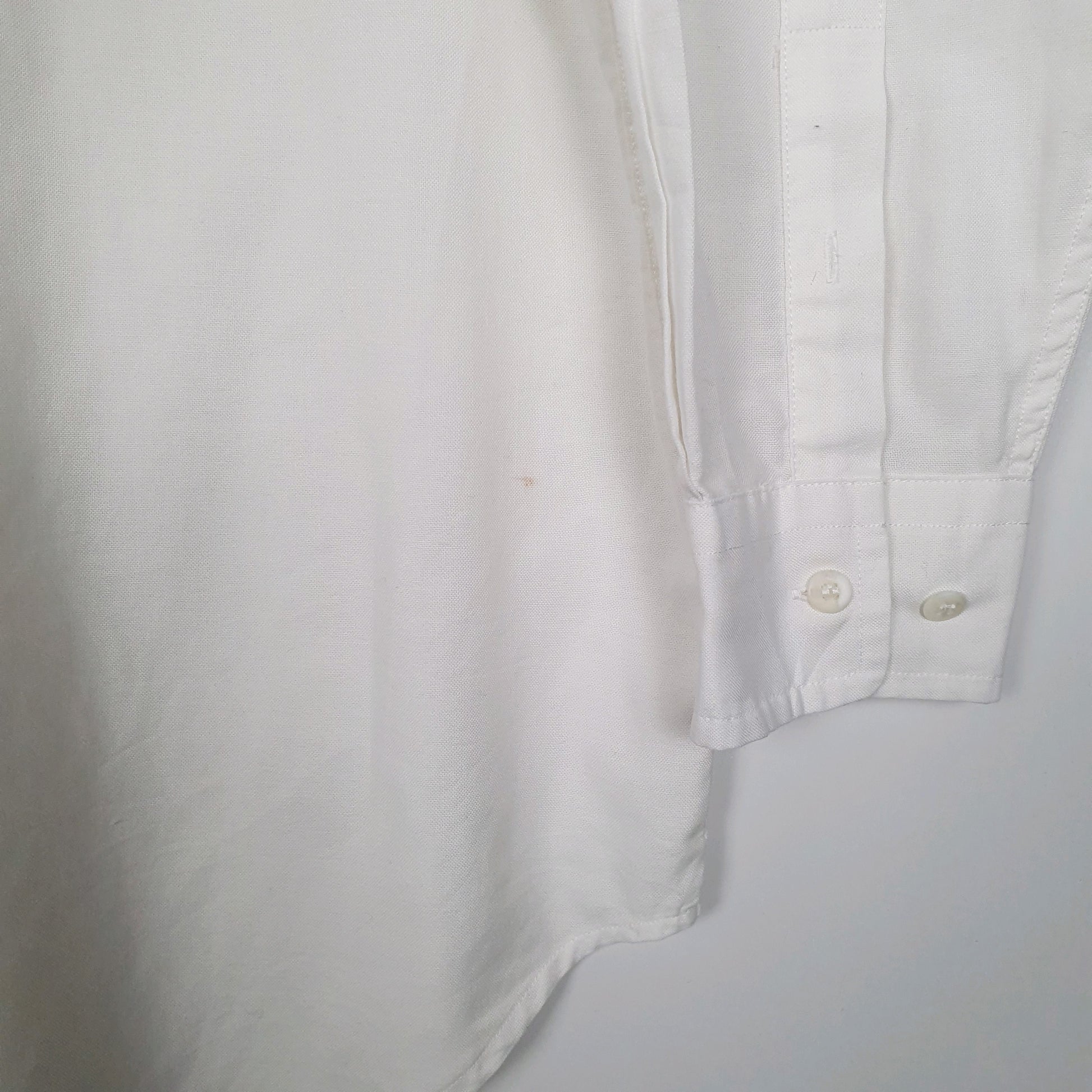 Mens White Woolrich   Shirt