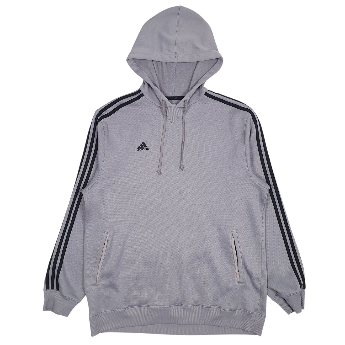 Mens Grey Adidas  Hoodie Jumper