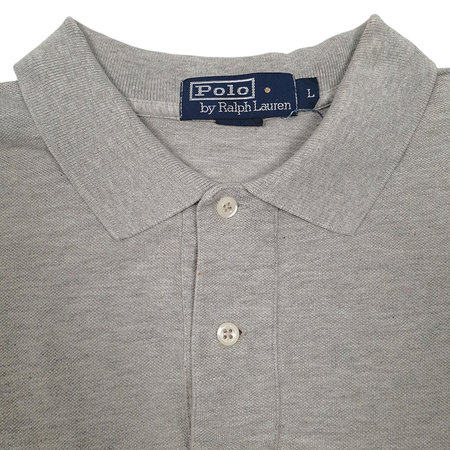 Mens Grey Polo Ralph Lauren   Polo Shirt