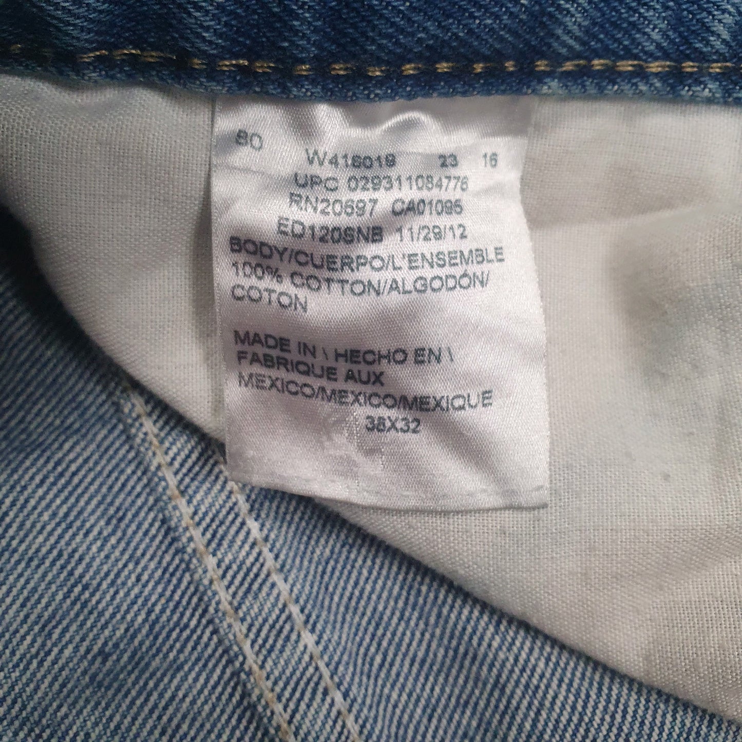 Mens Blue Dickies   Jeans