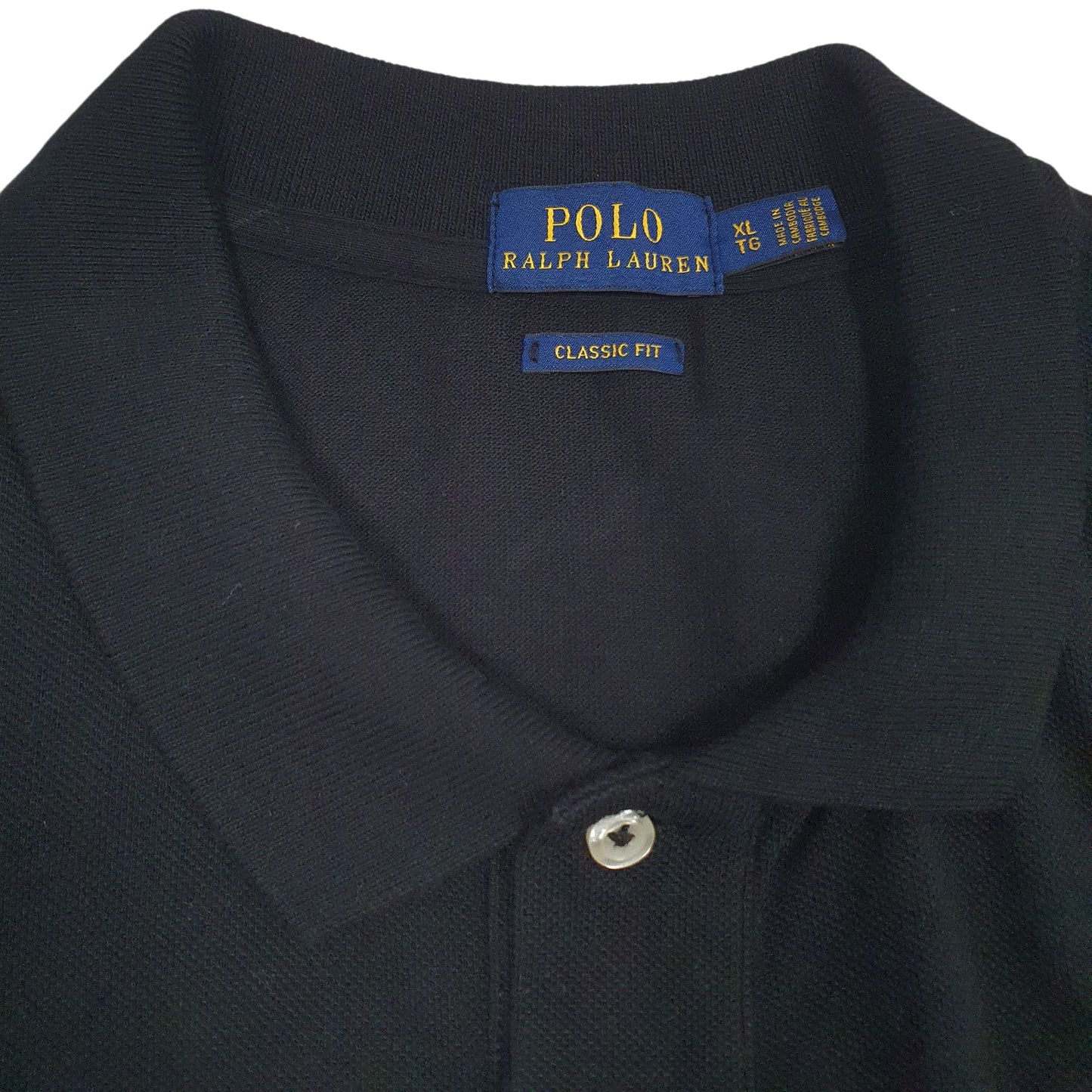 Womens Black Polo Ralph Lauren   Polo Shirt