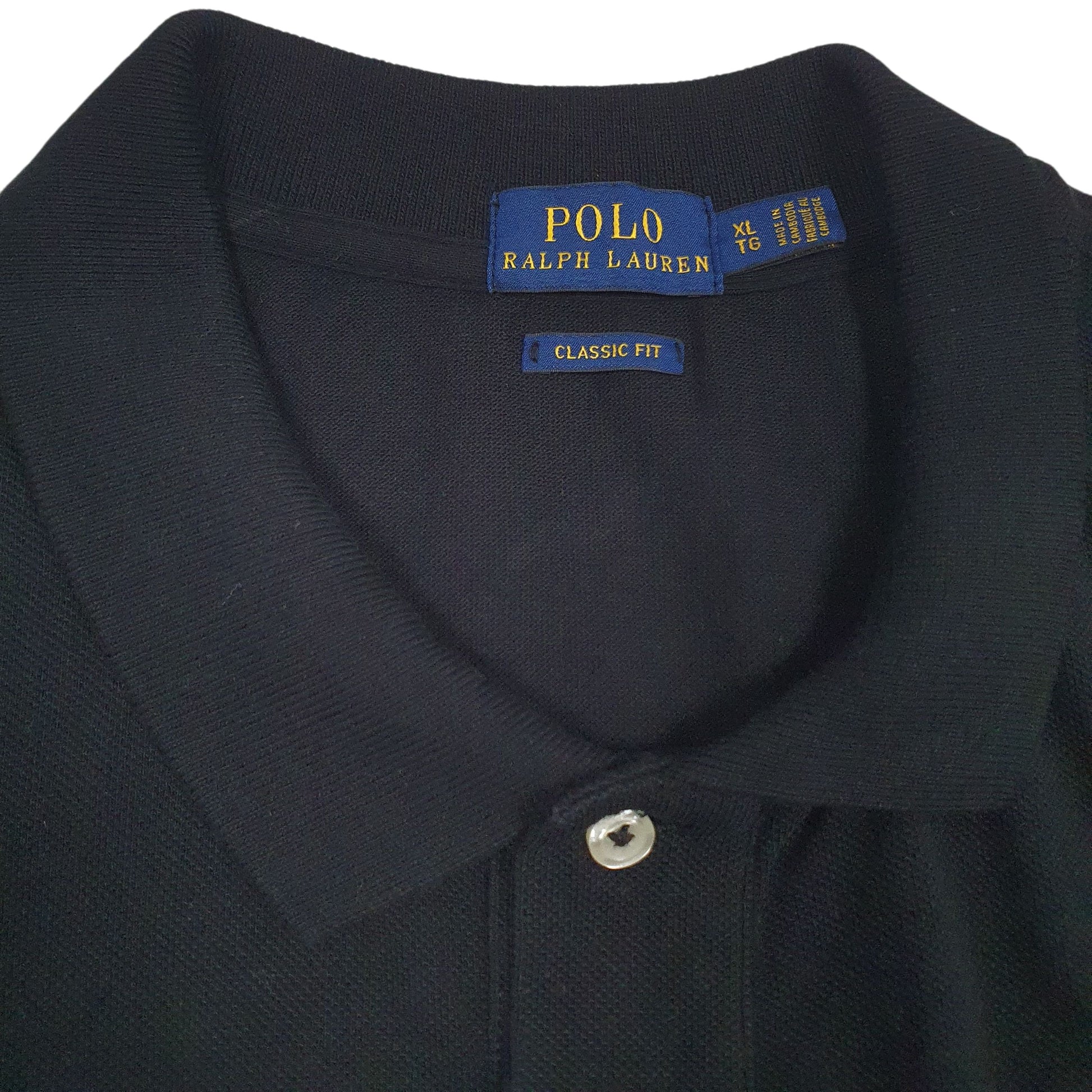 Womens Black Polo Ralph Lauren   Polo Shirt
