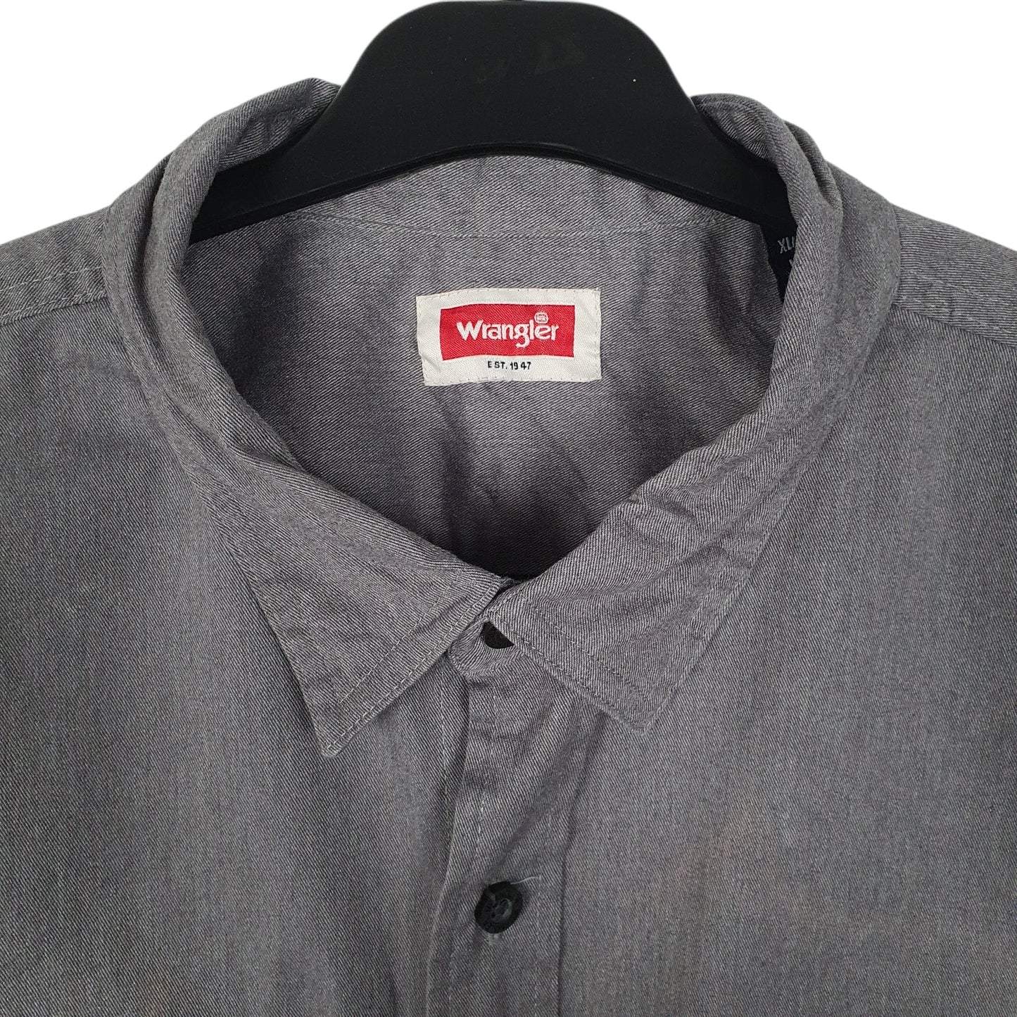 Mens Grey Wrangler   Shirt