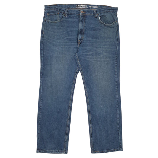Mens Blue Levis Relaxed Signature JeansW42 L30